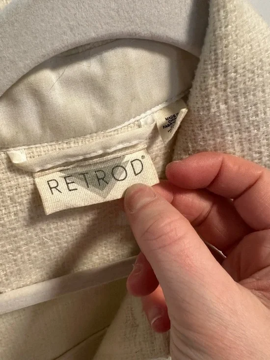 Etro Cream Textured Button-Front Jacket - Picture 2 of 4